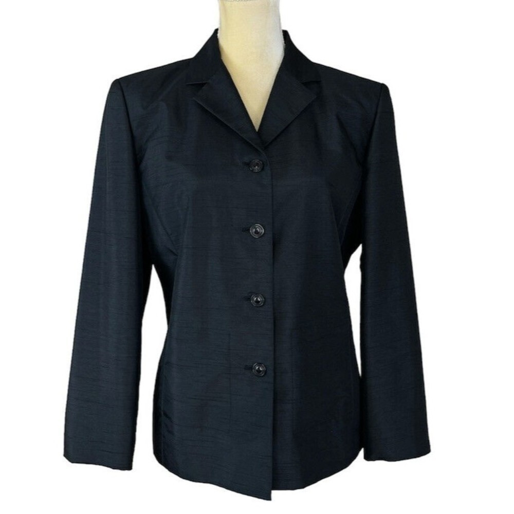 LARRY LEVINE Women Suits jacket lined light blazer Size 10